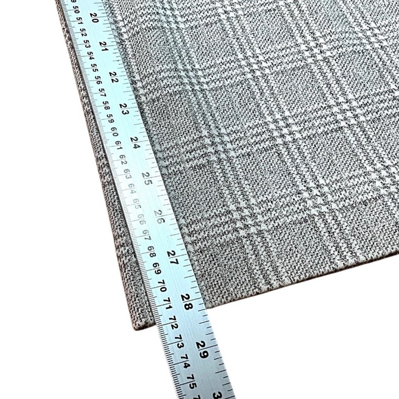 RIANI Cotton Glen Plaid Trousers Sz 10 - Picture 8 of 11